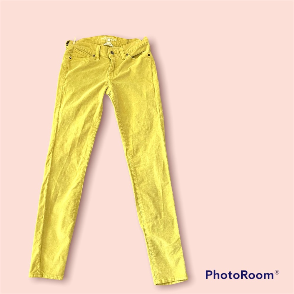 Lucky brand lime green corduroy pants size 2
